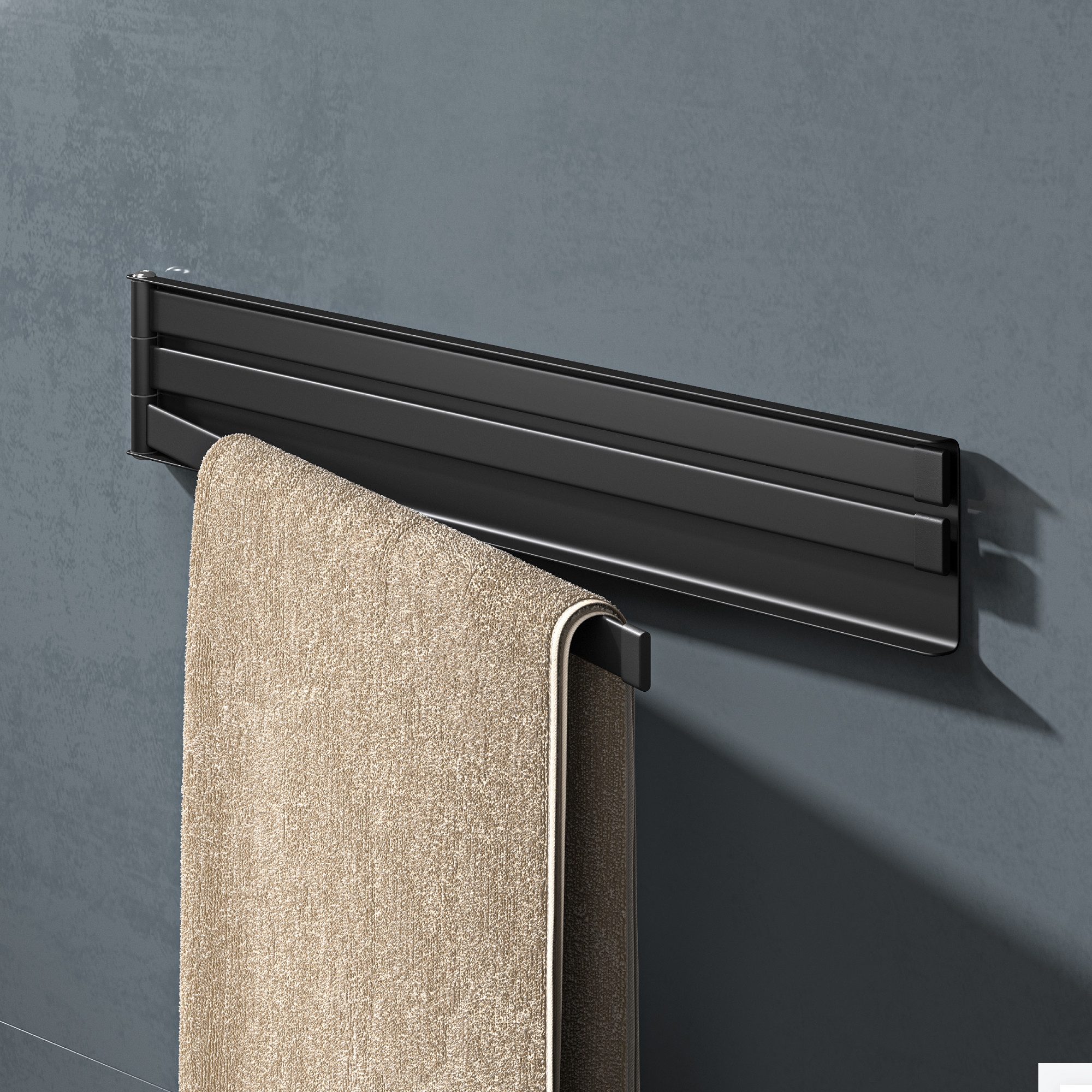 doporro Handtuchhalter Wandhalterung ohne Bohren und mit Magnet 180° schwen günstig online kaufen