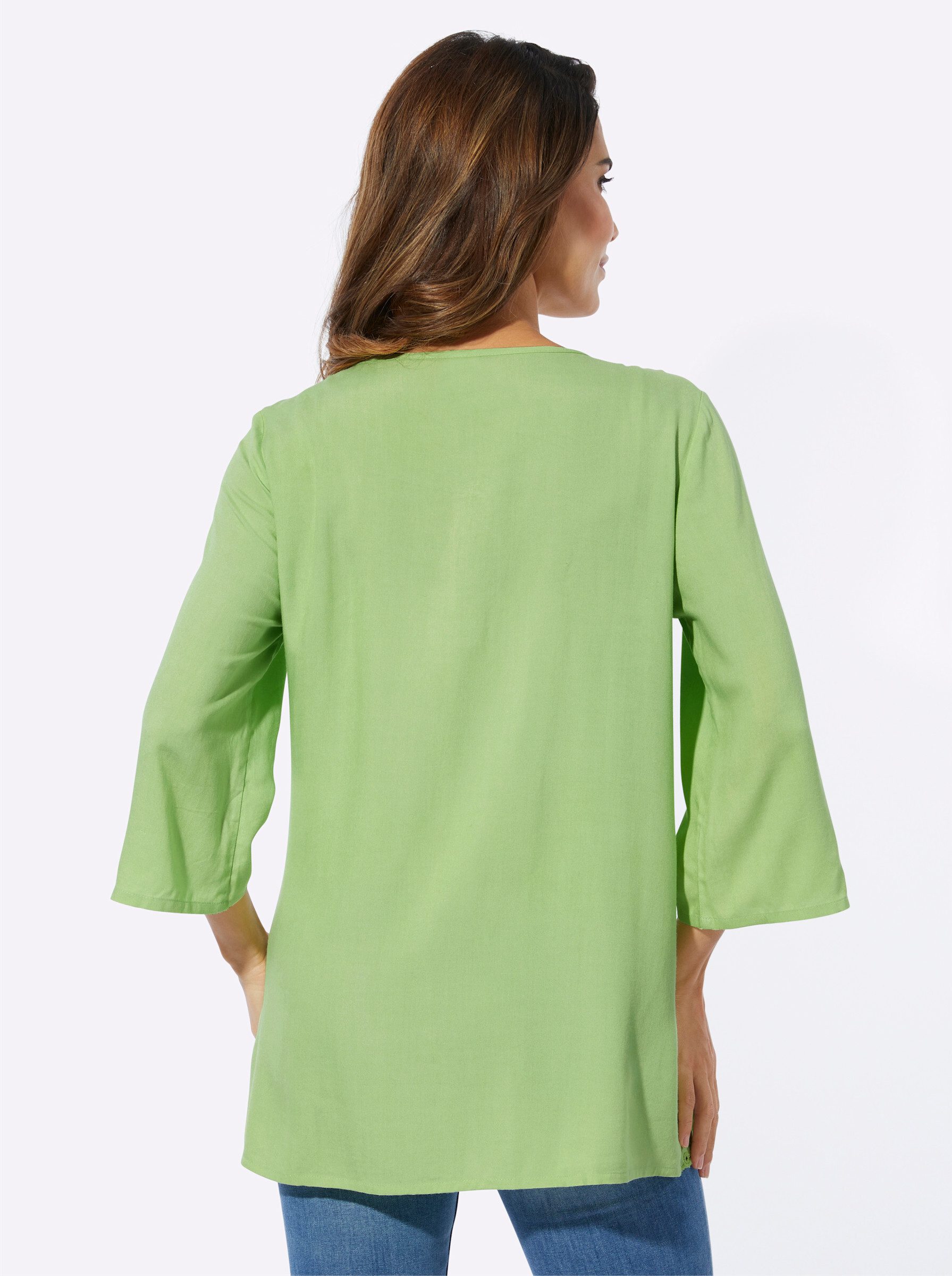 Sieh an! Klassische Bluse Tunika . günstig online kaufen