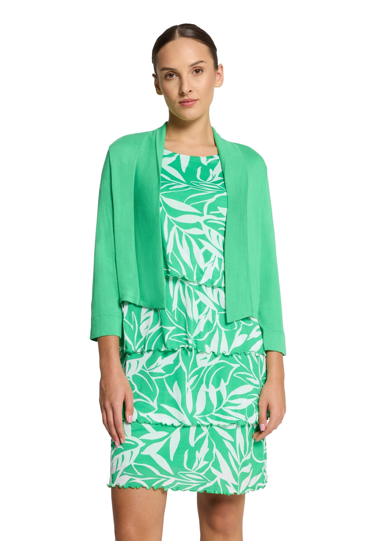 Betty Barclay Shirtjacke Damen Shirtjacke mit 3/4 Arm (1-tlg) Form