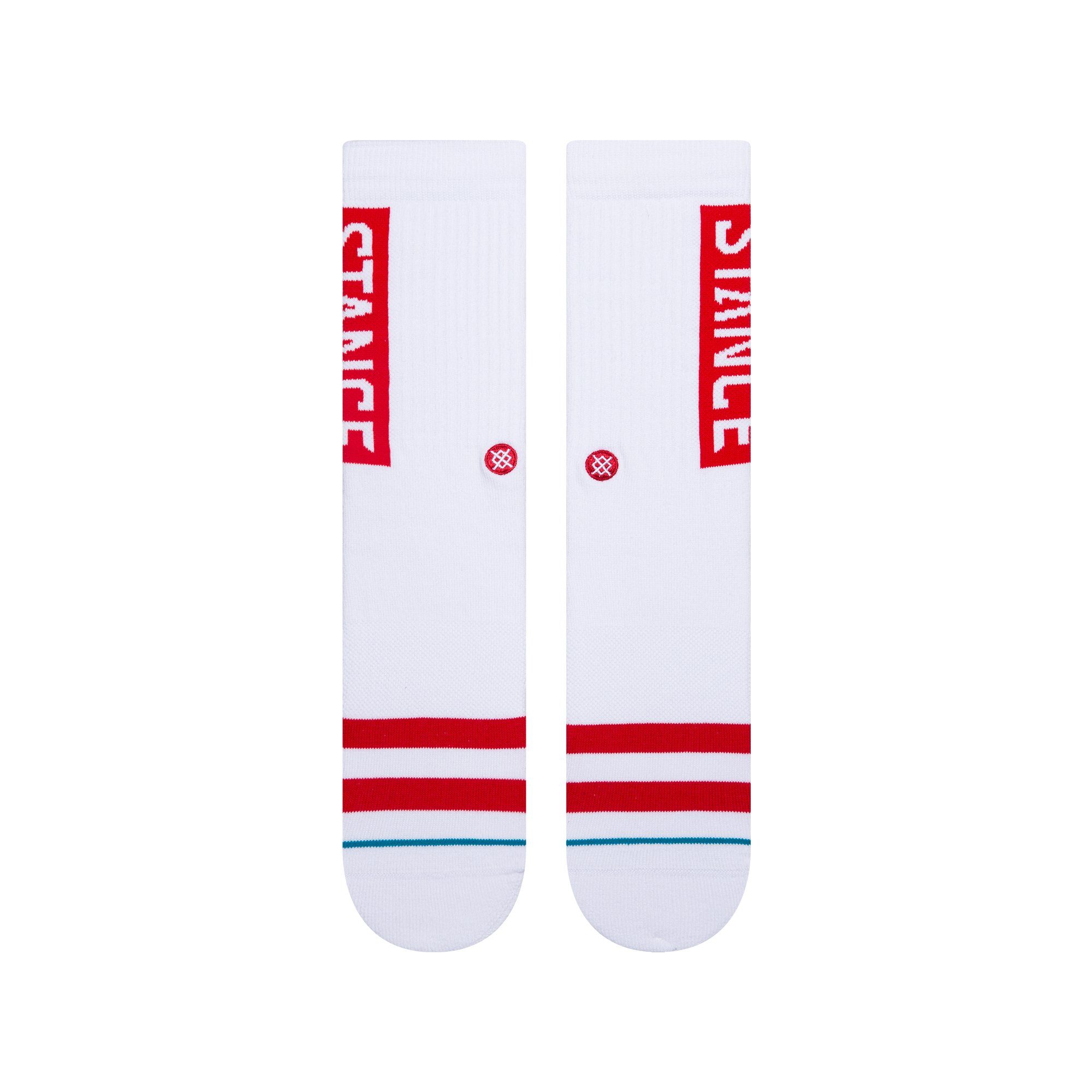 OG Stance Freizeitsocken Whitered