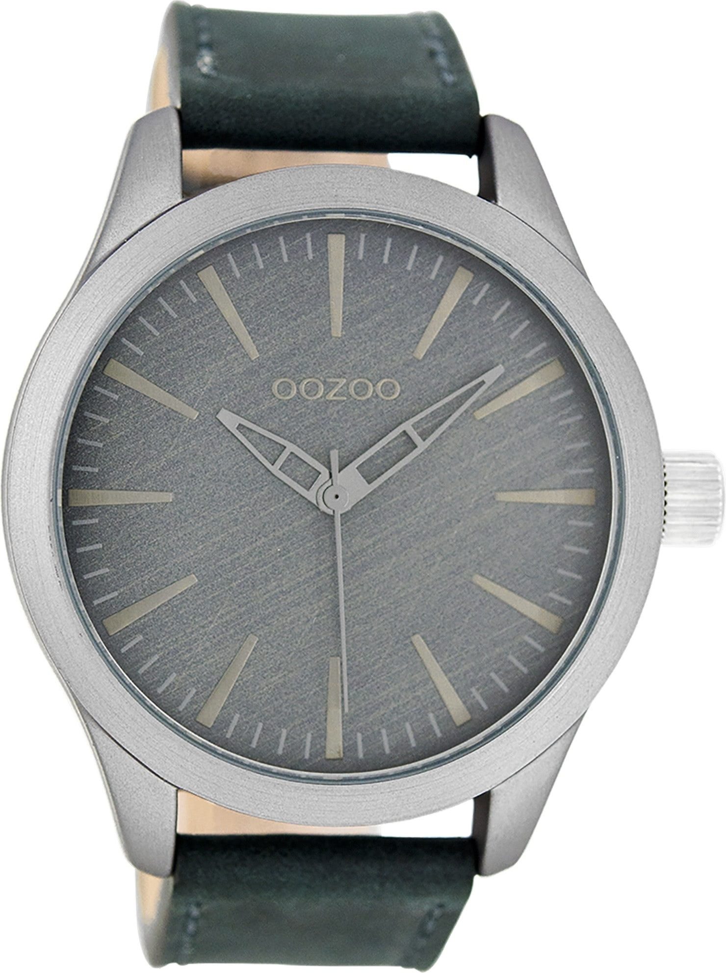 Quarzuhr Oozoo Damen Armbanduhr dunkelblau Analog