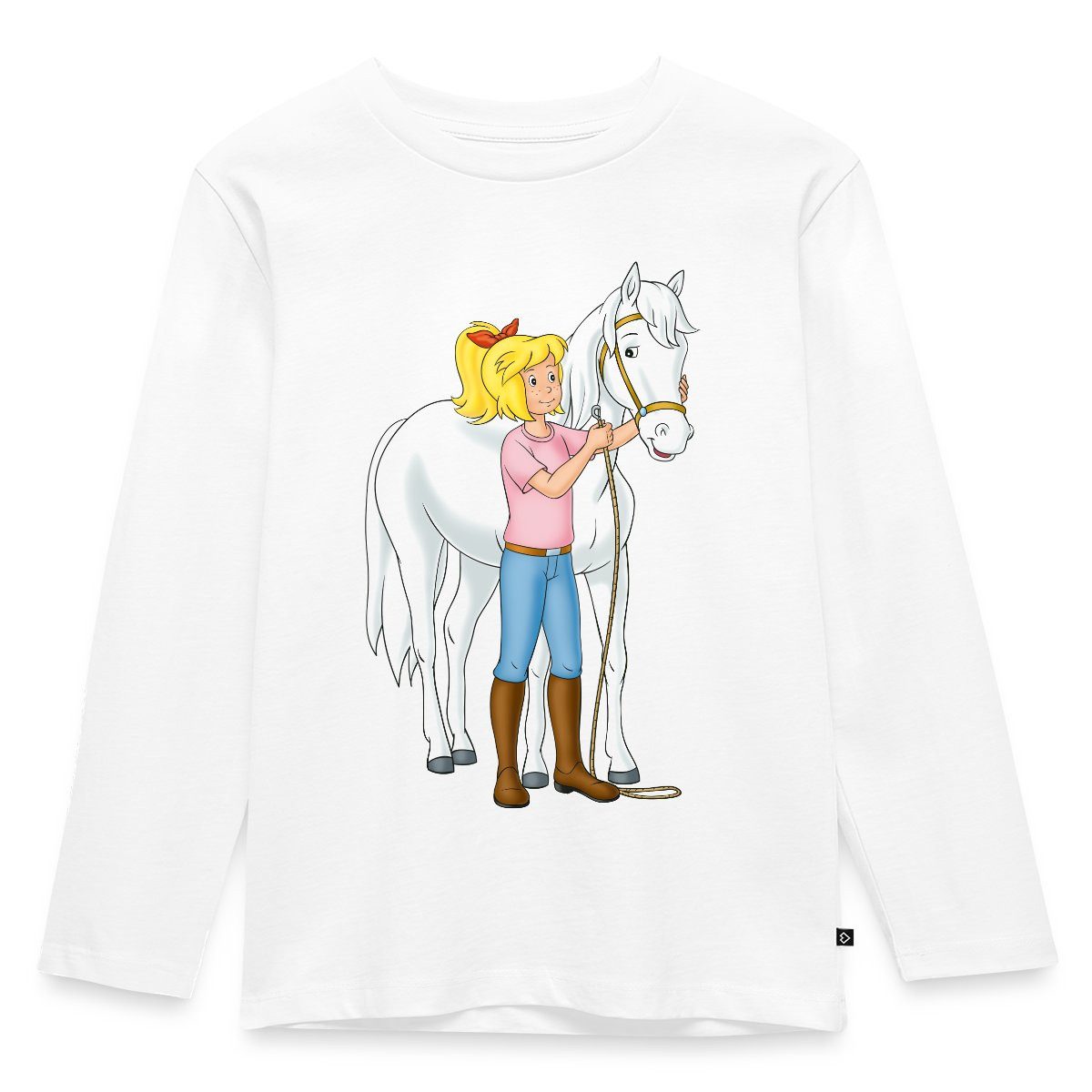 T-Shirt Bibi Und Tina Bibi Mit Stute Sabrina Kinder Premium Langarmshirt
