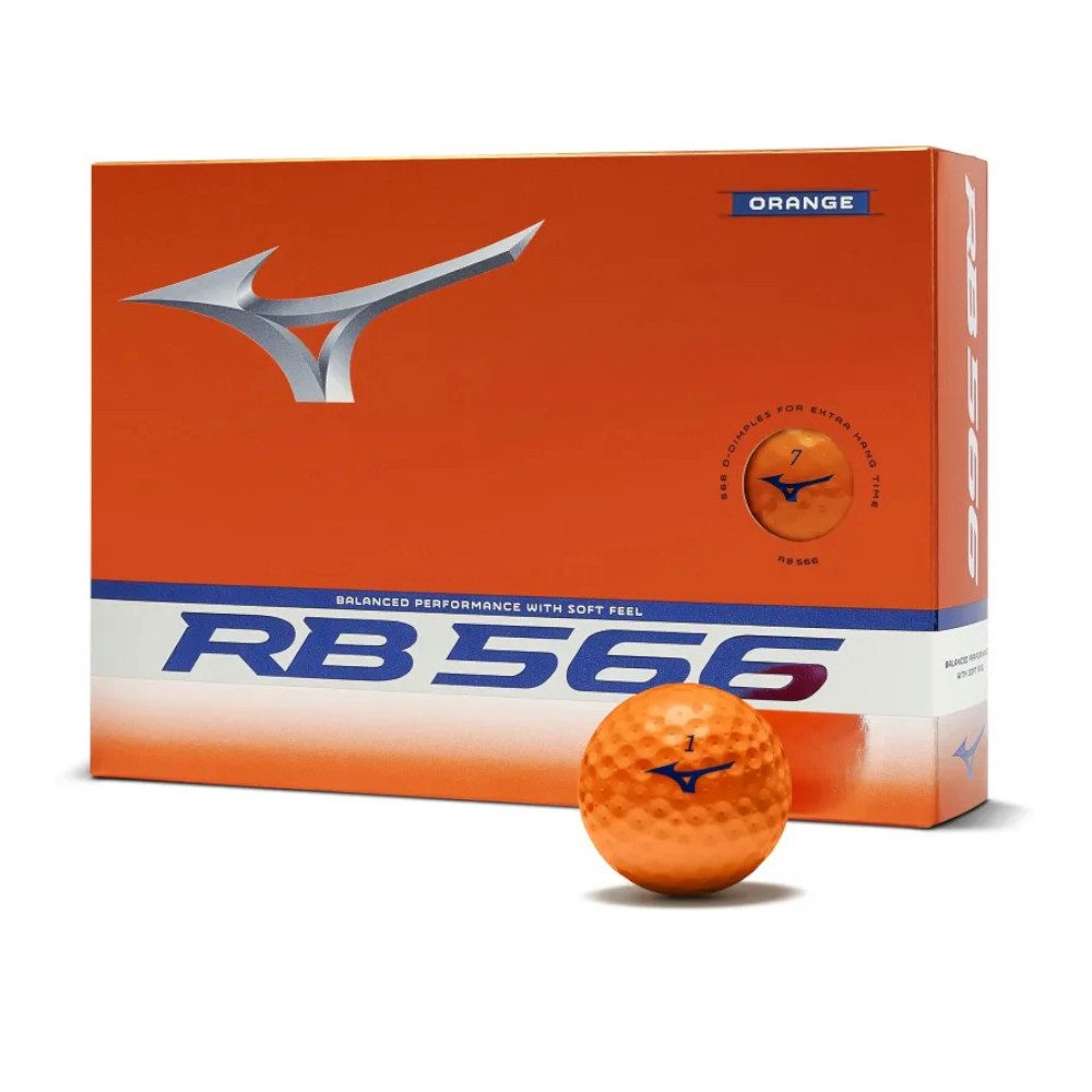 Mizuno Golfball Mizuno Golfball RB566 2025 Balanced Performance Orange12 Мячи