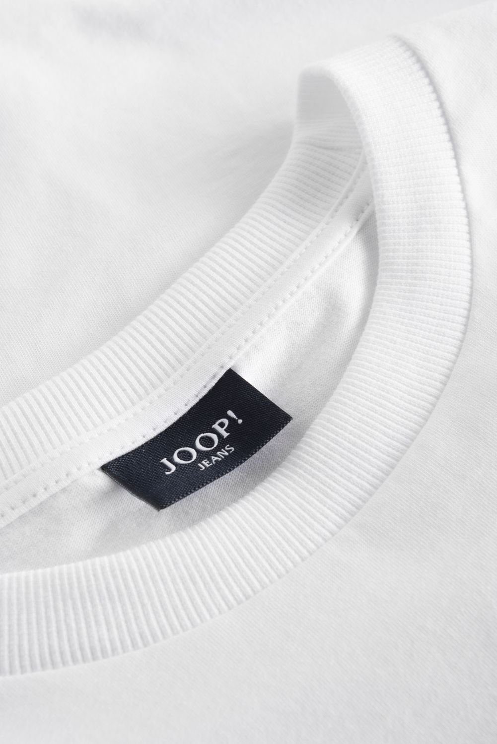 Joop! aus Baumwolle White (100) Jeans T-Shirt (1-tlg) Joop ADRIEL