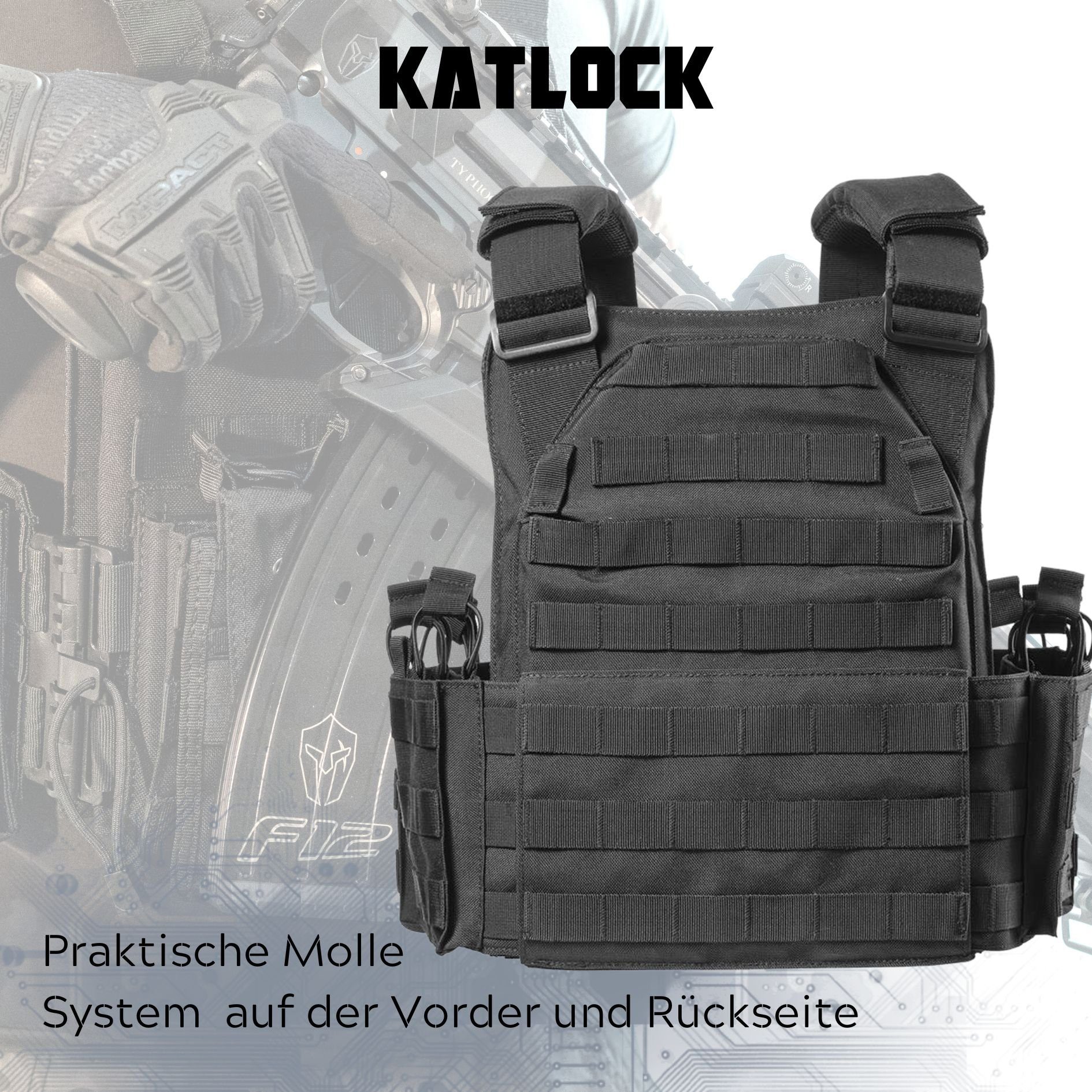 SK4 Fylgie NIJ-STD-0101.06 Taktik KATLOCK Plattenträger Weste zertifiziert Schutzweste 2.0