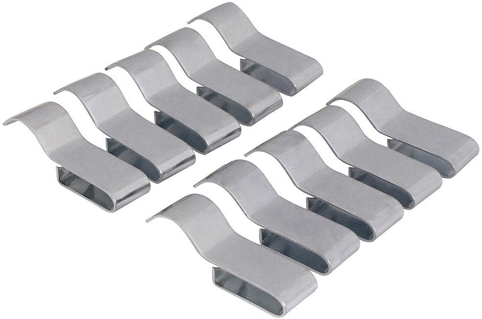 LAS Kabelklemmen verzinkt 12x43mm Autoladekabel