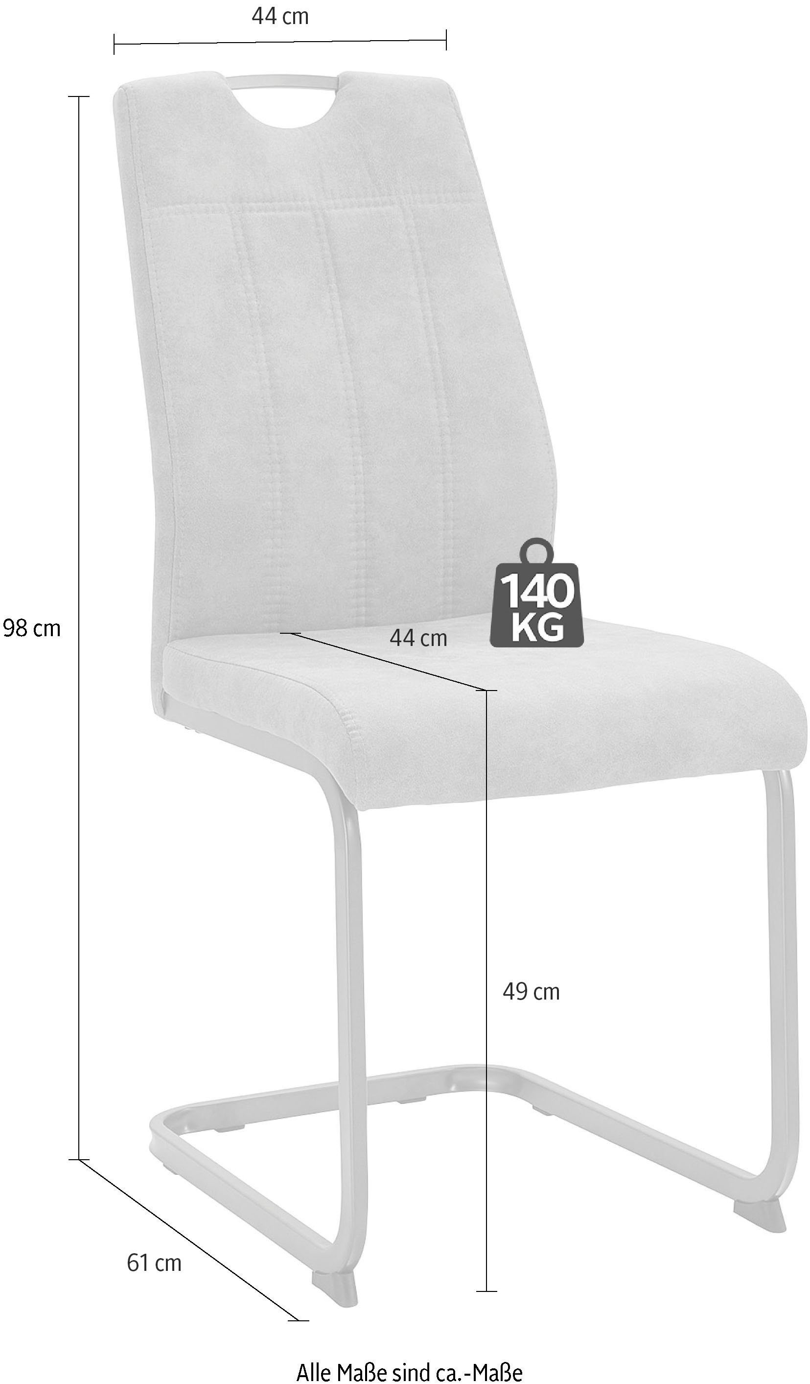 HELA Freischwinger CHRISTINA (Set, 1 St), 1, 2 oder 4 Stück, Schwingstuhl