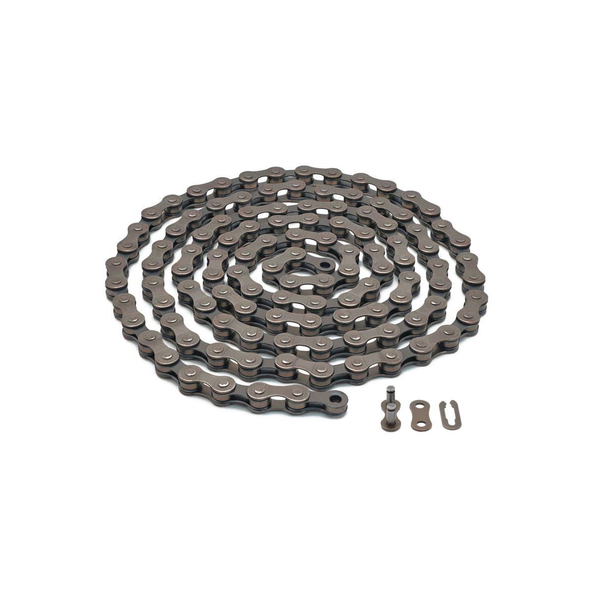 B-Bike Fahrradkette 36357 (1-St) Single-Speed Kette mit Schnellspanner und hoher Zugkraft