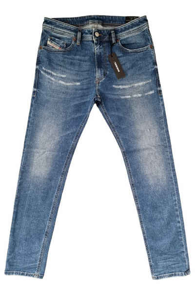 Diesel Skinny-fit-Jeans Thommer-X 009ES (Blau) Vintage Used Look, Stretch