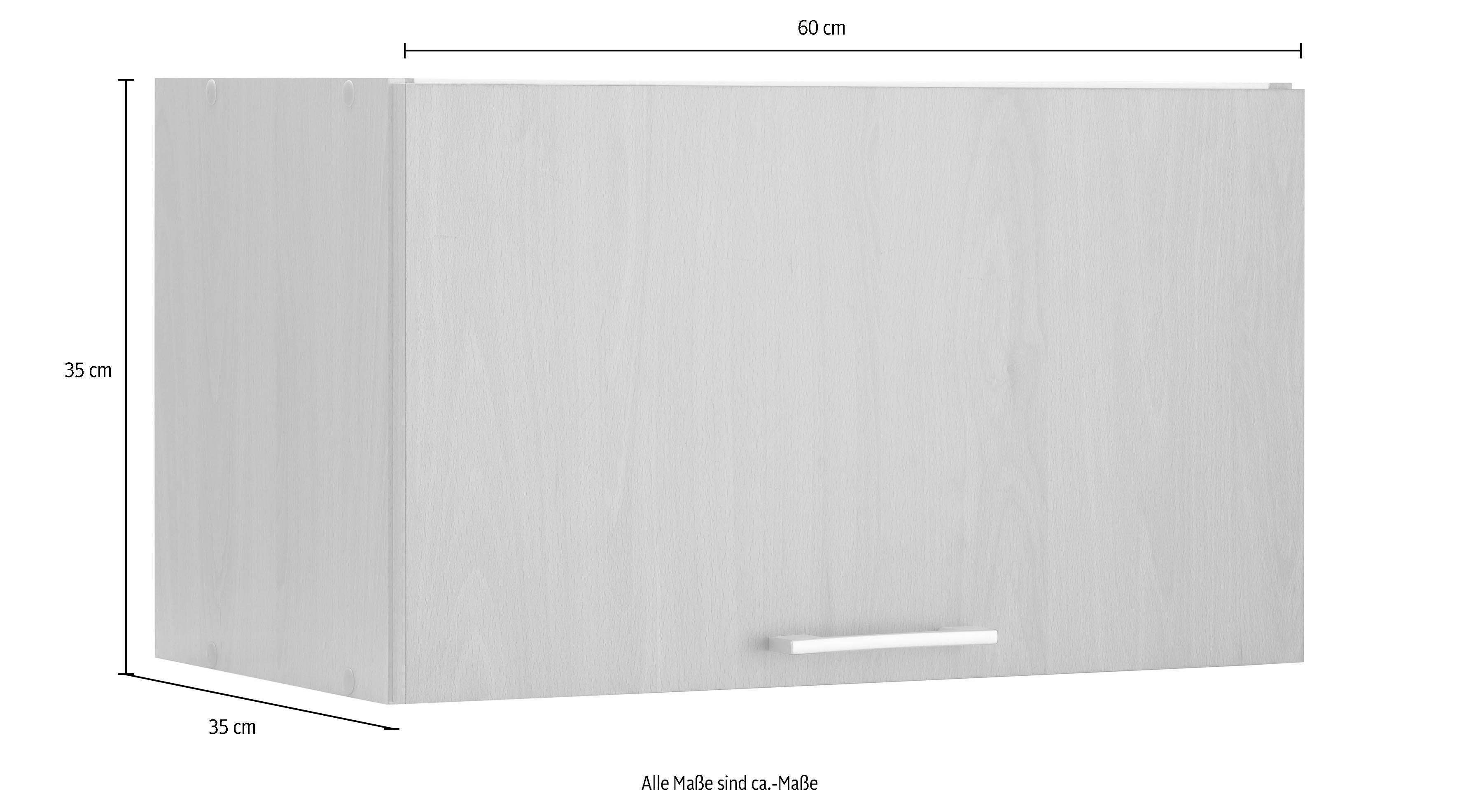 wiho Küchen Hängeschrank Kiel Breite buchefarben cm 60