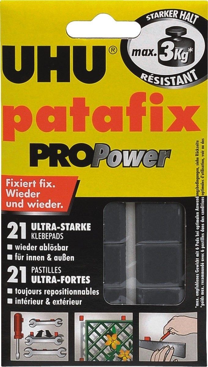 Klebeband Klebepads patafix PROPower VE=21 Stück
