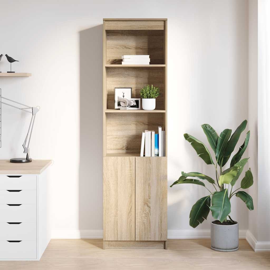 vidaXL Highboard Highboard Sonoma-Eiche 50x35x180 cm günstig online kaufen