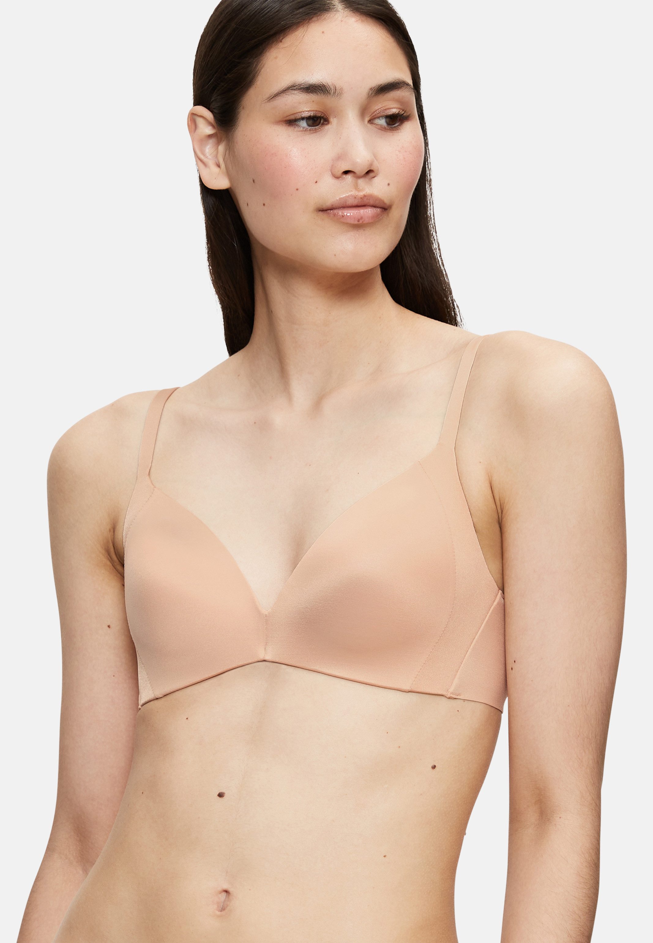 Triumph Schalen-BH Body Make-Up Soft Touch P (1-tlg) Schalen-BH ohne Bügel - Bügellos mit wattierten Cups