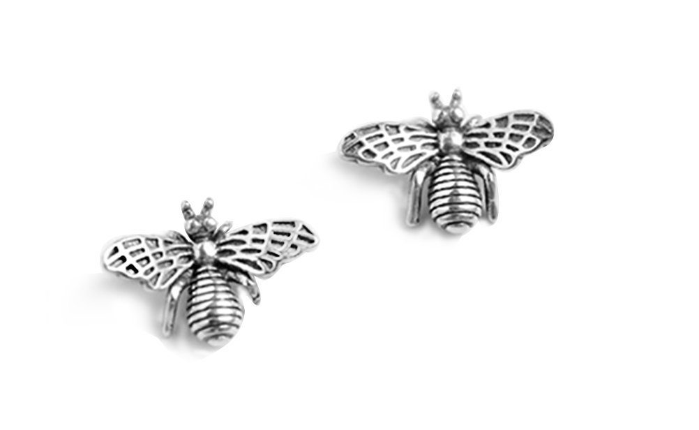 POCHUMIDUU Paar Ohrhänger 925 sterlingsilber-nette bumble bee ohrstecker teen tier ohrringe (2-tlg., Für Mädchen und Frauen), 100 Prozent Sterlingsilber