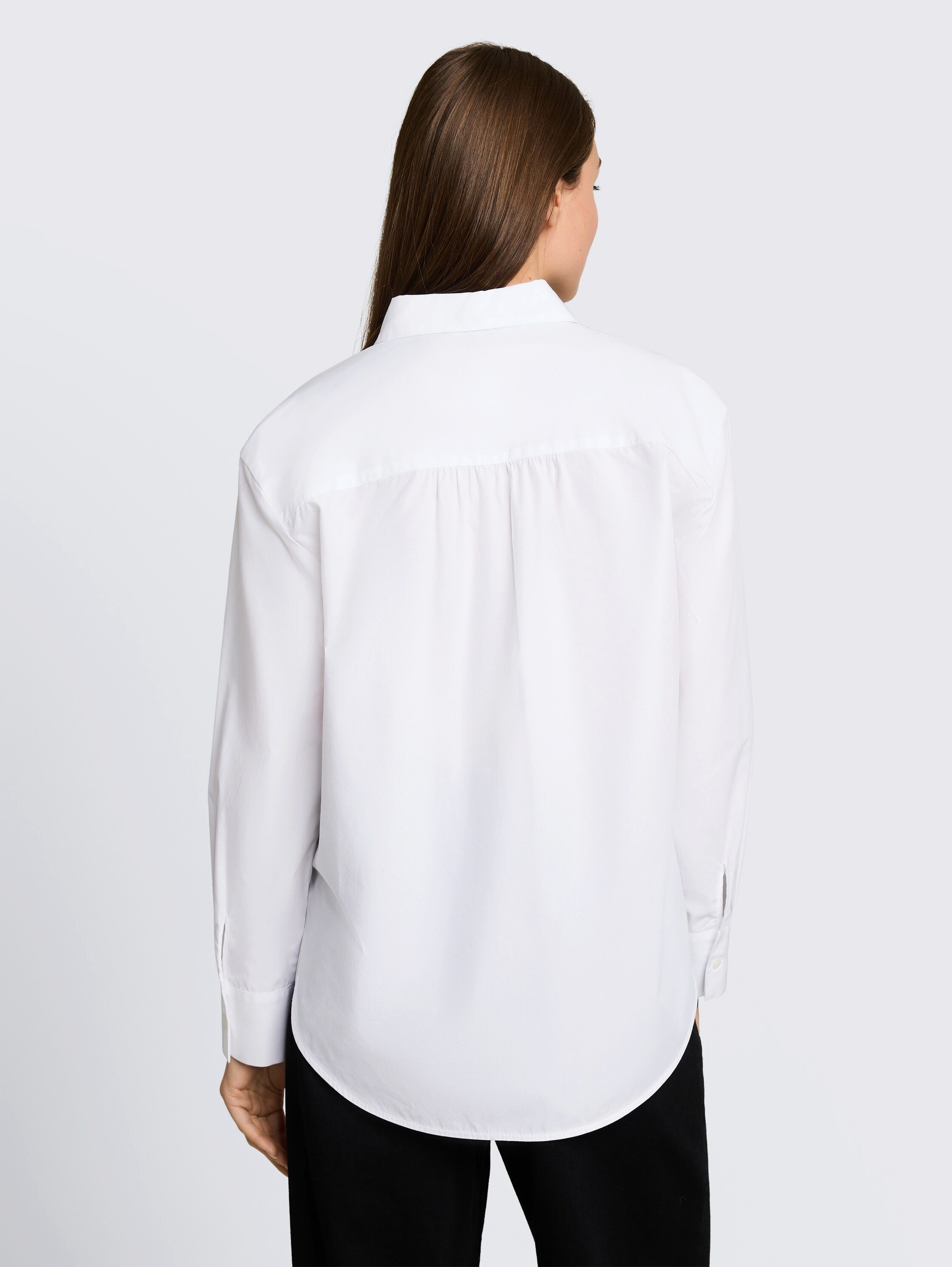 TOM TAILOR Hemdbluse Loose mit Manschetten