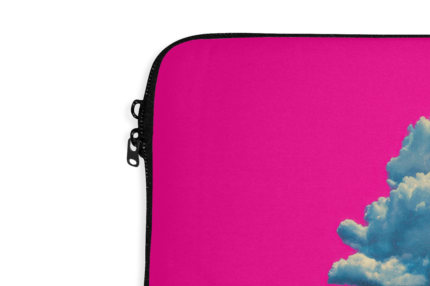 MuchoWow Laptop-Hülle Mann - Anzug - Wolke - Rosa 14 Zoll, Schutzhülle für Laptop, Schutz gegen Kratzern, Laptoptasche