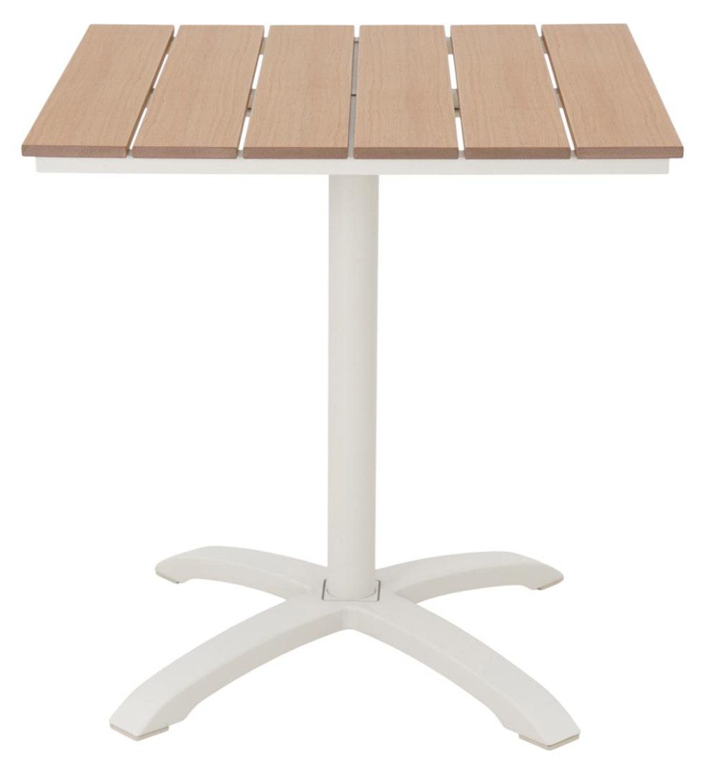 Schou Gartentisch Mads Garten-Cafétisch 70x70 cm Teak-Dekor.
