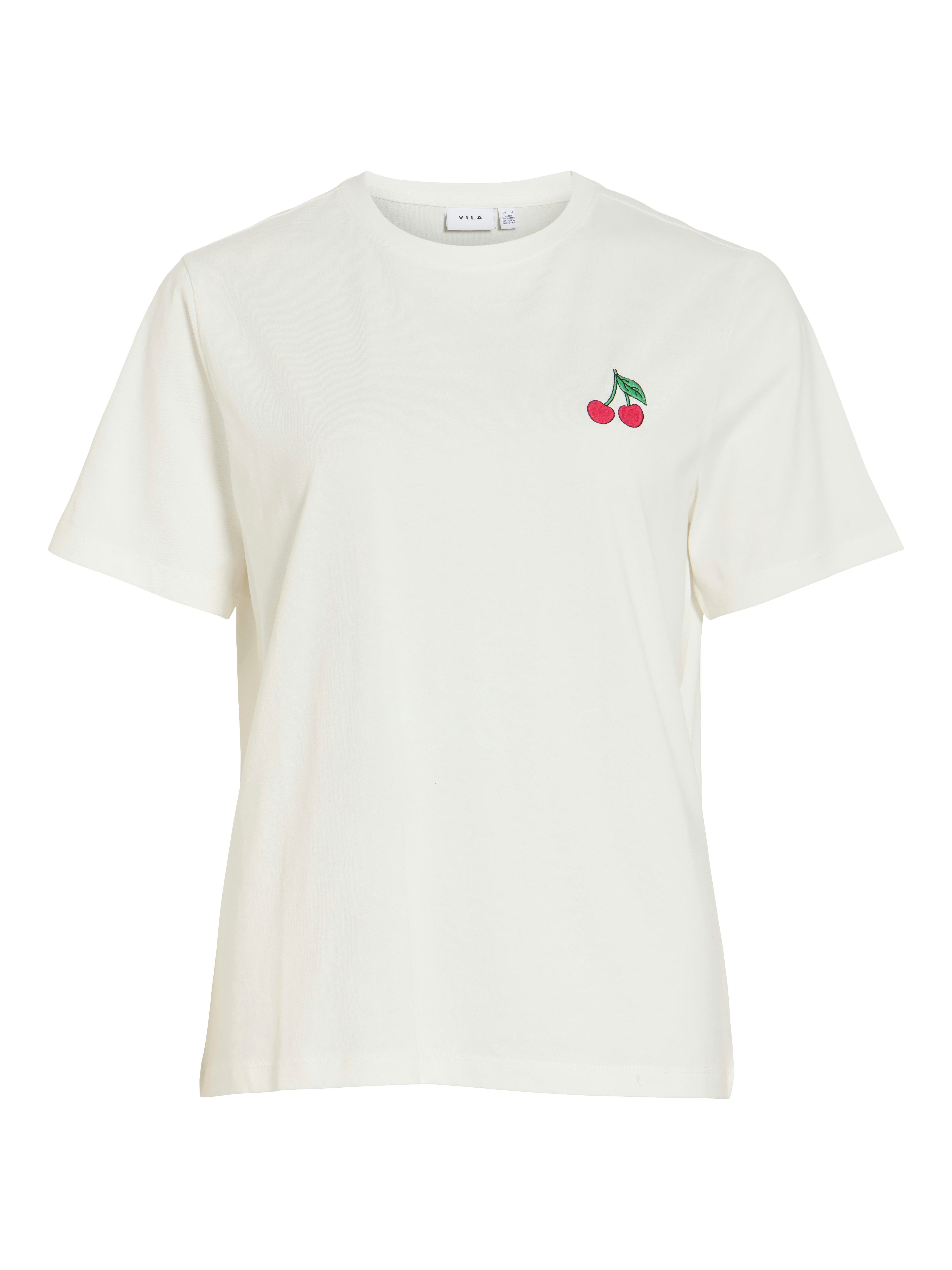 Kurzarmshirt VISYBILLA CHERRY O-NECK S/S TOP/PB/LC