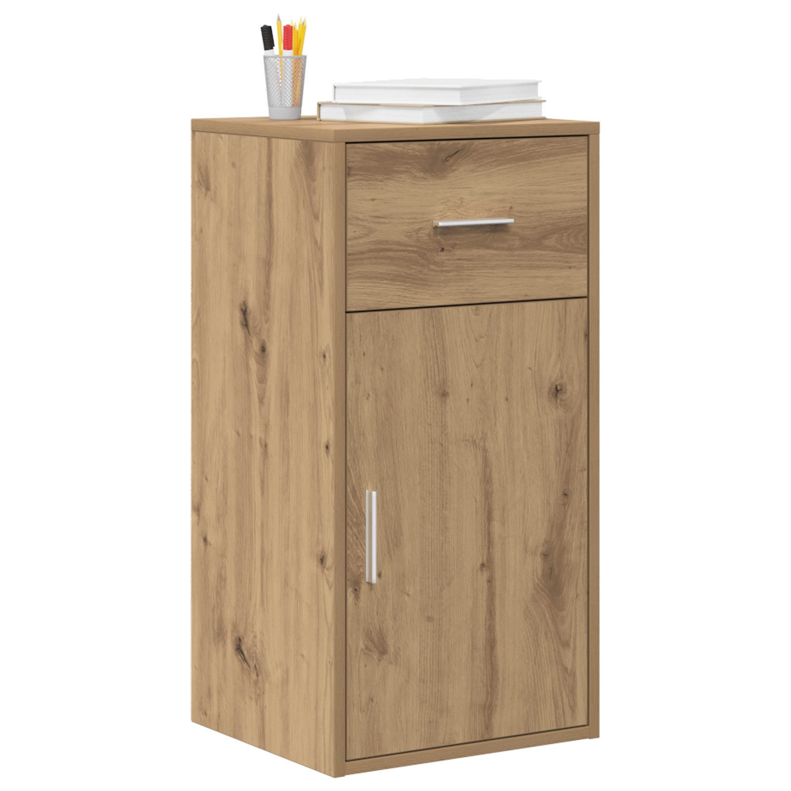 vidaXL Sideboard Eichen-Speicherschrank Artisan Eiche MDF günstig online kaufen
