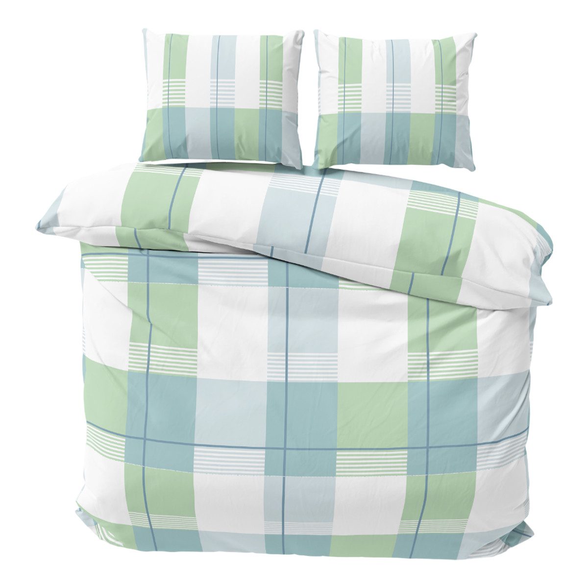 Visaggio Bettwäsche Feinbiber weich und kuschelig Winter Bettbezug, Biber, günstig online kaufen