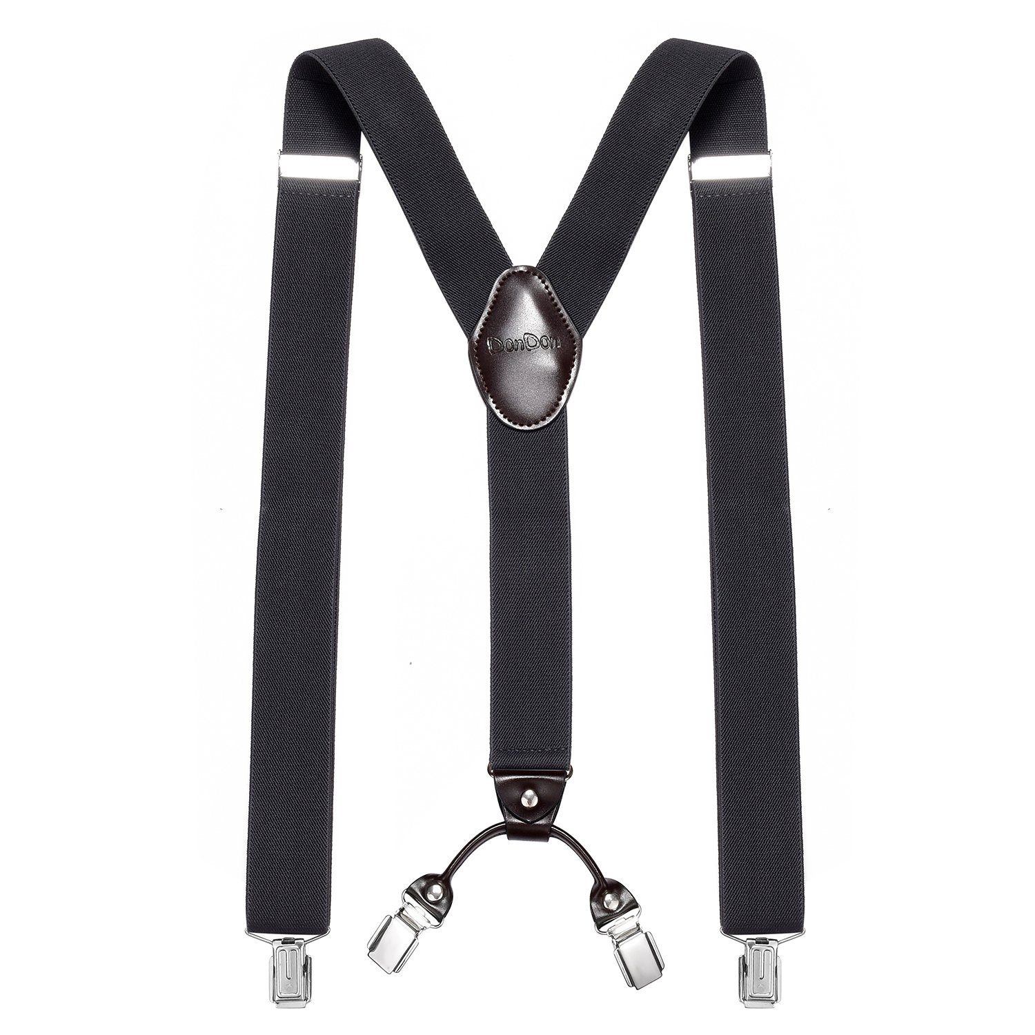 DonDon Hosenträger für Herren 3,5 cm günstig online kaufen