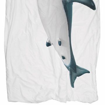Kinderbettwäsche Shark Hai, Snurk, Perkal, 2 teilig, Raubtier, Haifisch, Flosse