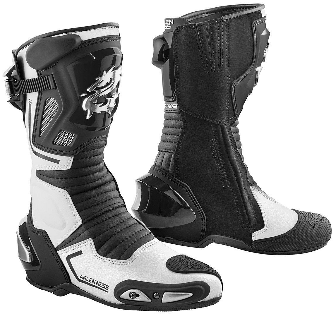 Arlen Ness Sugello Motorradstiefel Motorradstiefel Atmungsaktiv wasserabweisend absorbierend