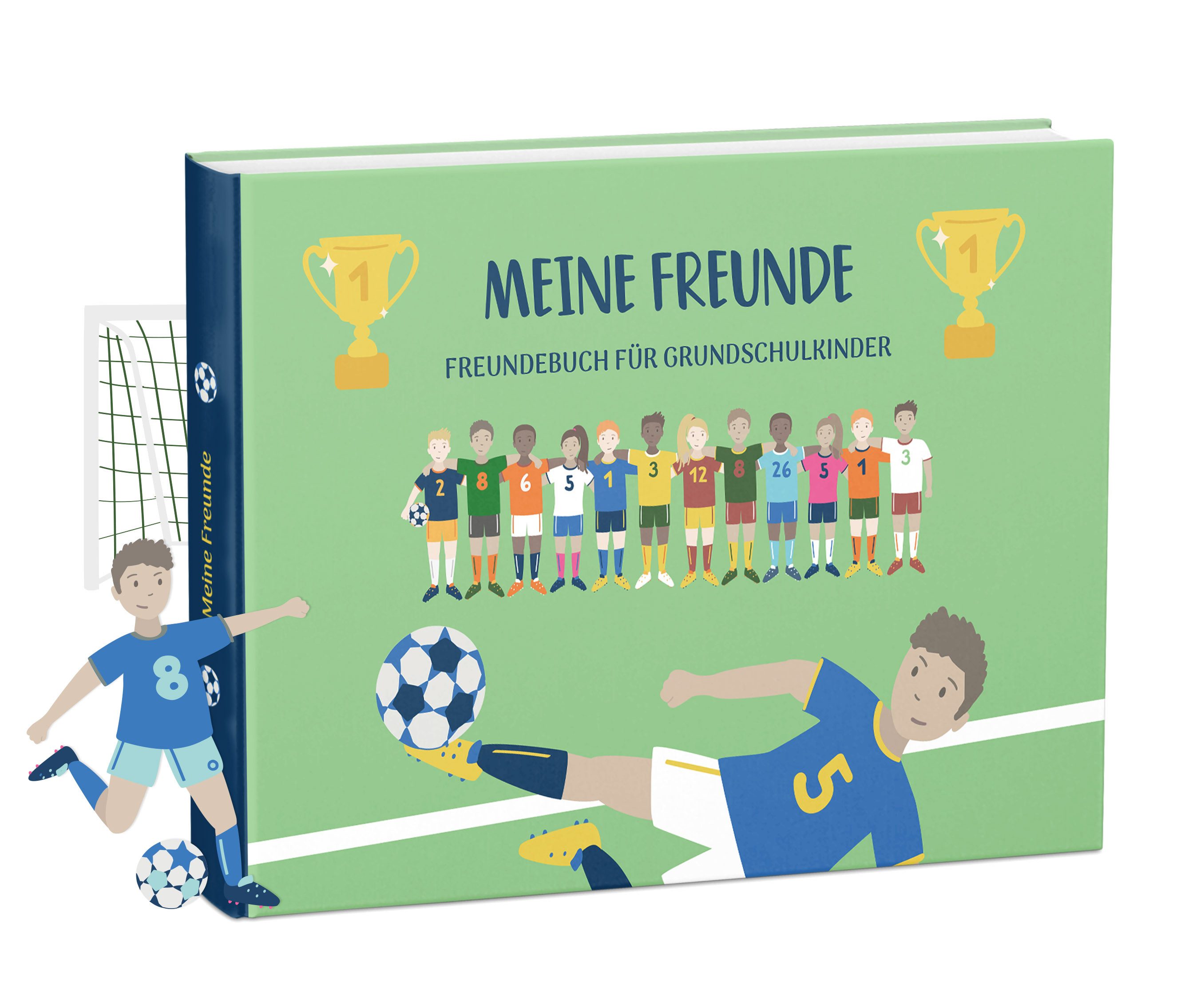 mintkind Freundebuch Freundebuch Grundschule - 96 Seiten