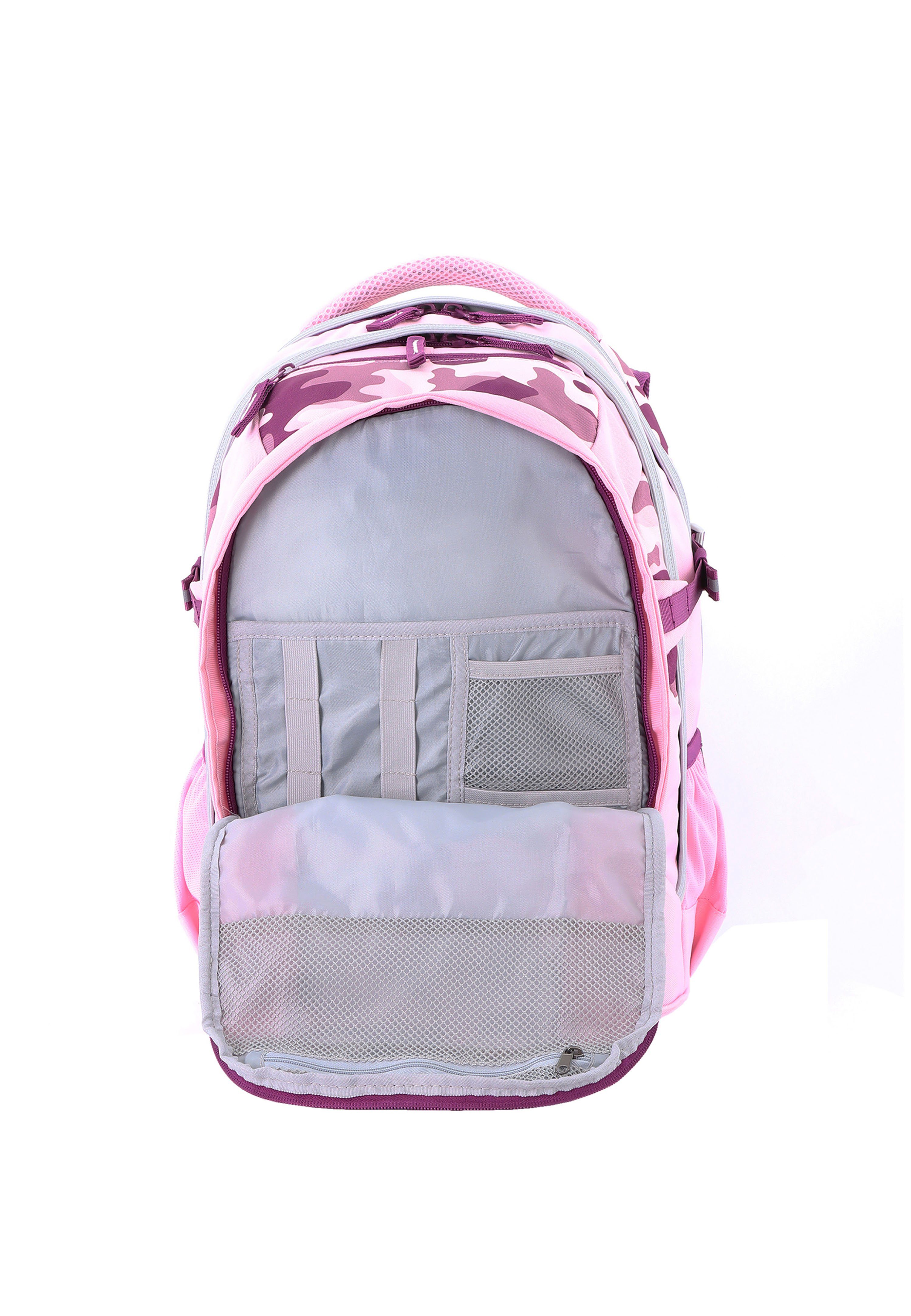 2be Schulrucksack, mit reflektierenden Elementen