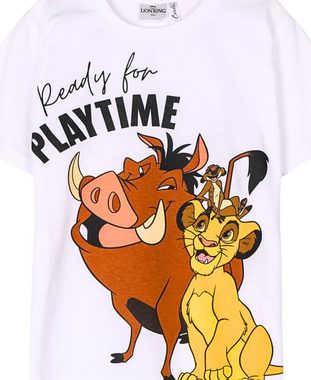 Disney The Lion King T-Shirt Ready for Playtime Kinder Kurzarmshirt aus Jersey Gr. 92 - 116 cm