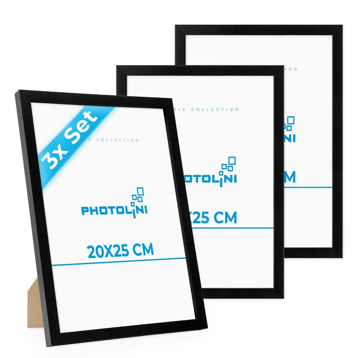 PHOTOLINI Bilderrahmen 3er Set, stabiles MDF-Holz, günstig online kaufen
