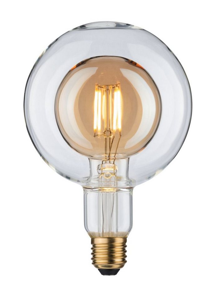 Paulmann LED-Leuchtmittel G125 Inner Shape 400lm gold 4W 2700K 230V, 1 St.,  Warmweiß