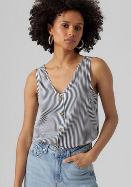 Vero Moda Shirttop auch mit V-Ausschnitt hinten