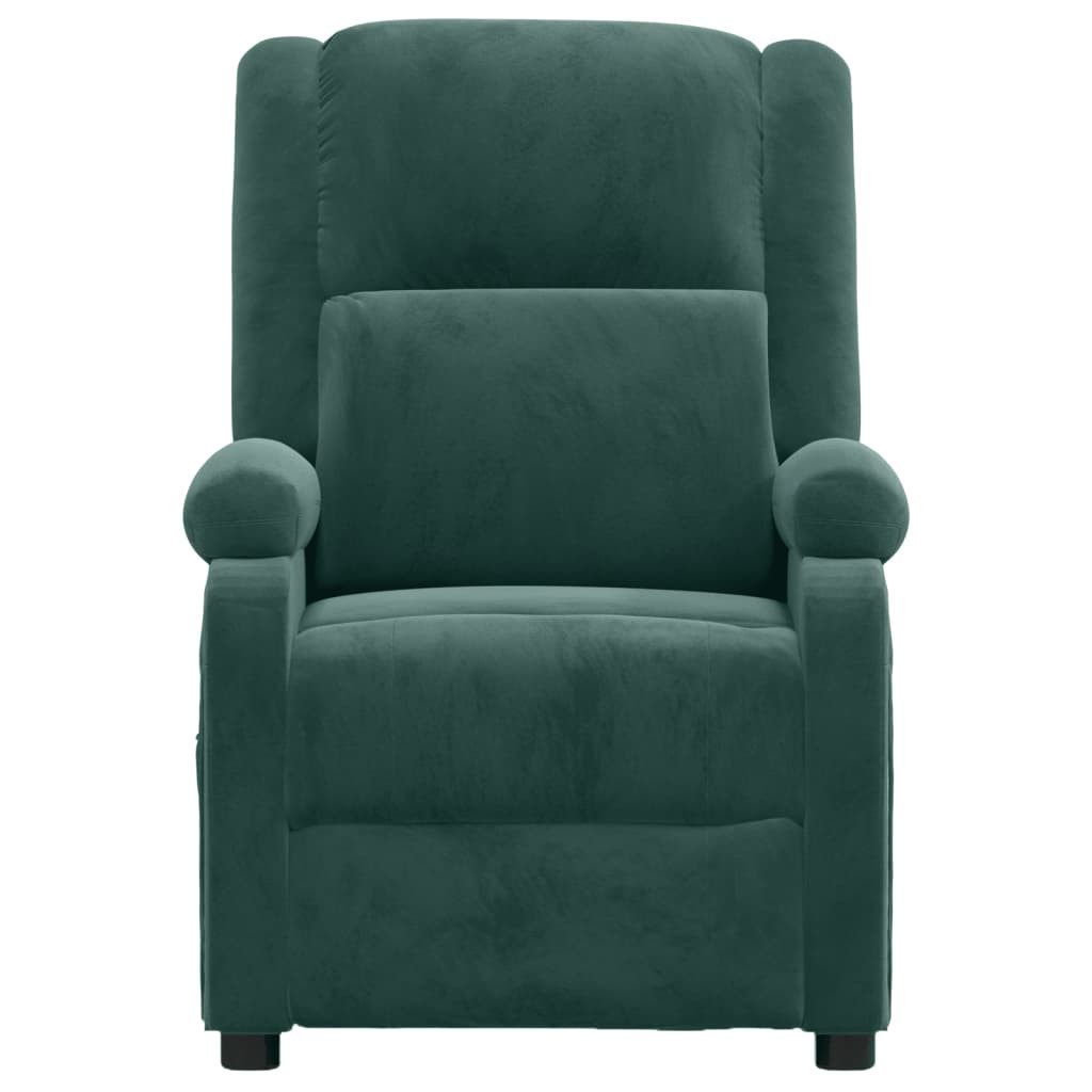 vidaXL Sessel Relaxsessel Dunkelgrün Samt (1-St) günstig online kaufen
