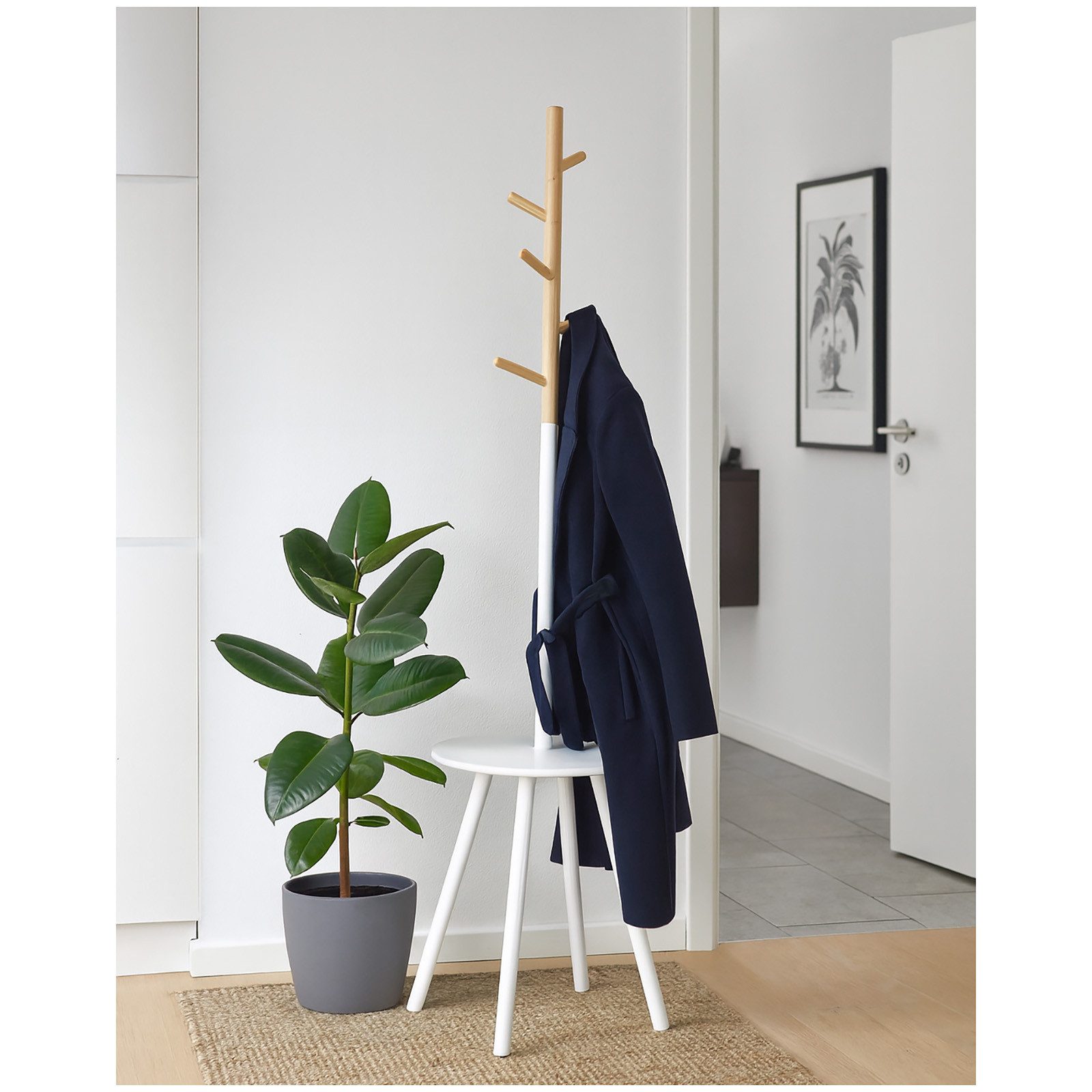 HTI-Living Garderobenständer Garderobenständer Jackenständer, (Stück, 1 günstig online kaufen