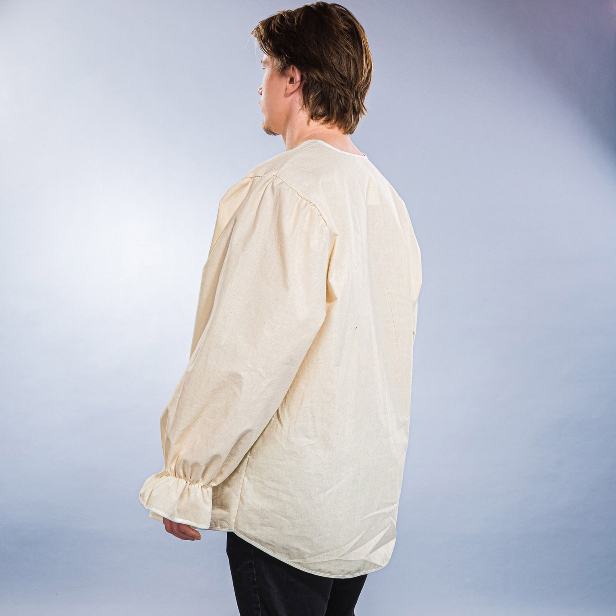 Festartikel Müller GmbH Kostüm Mittelalter Hemd Herren Creme Baumwolle