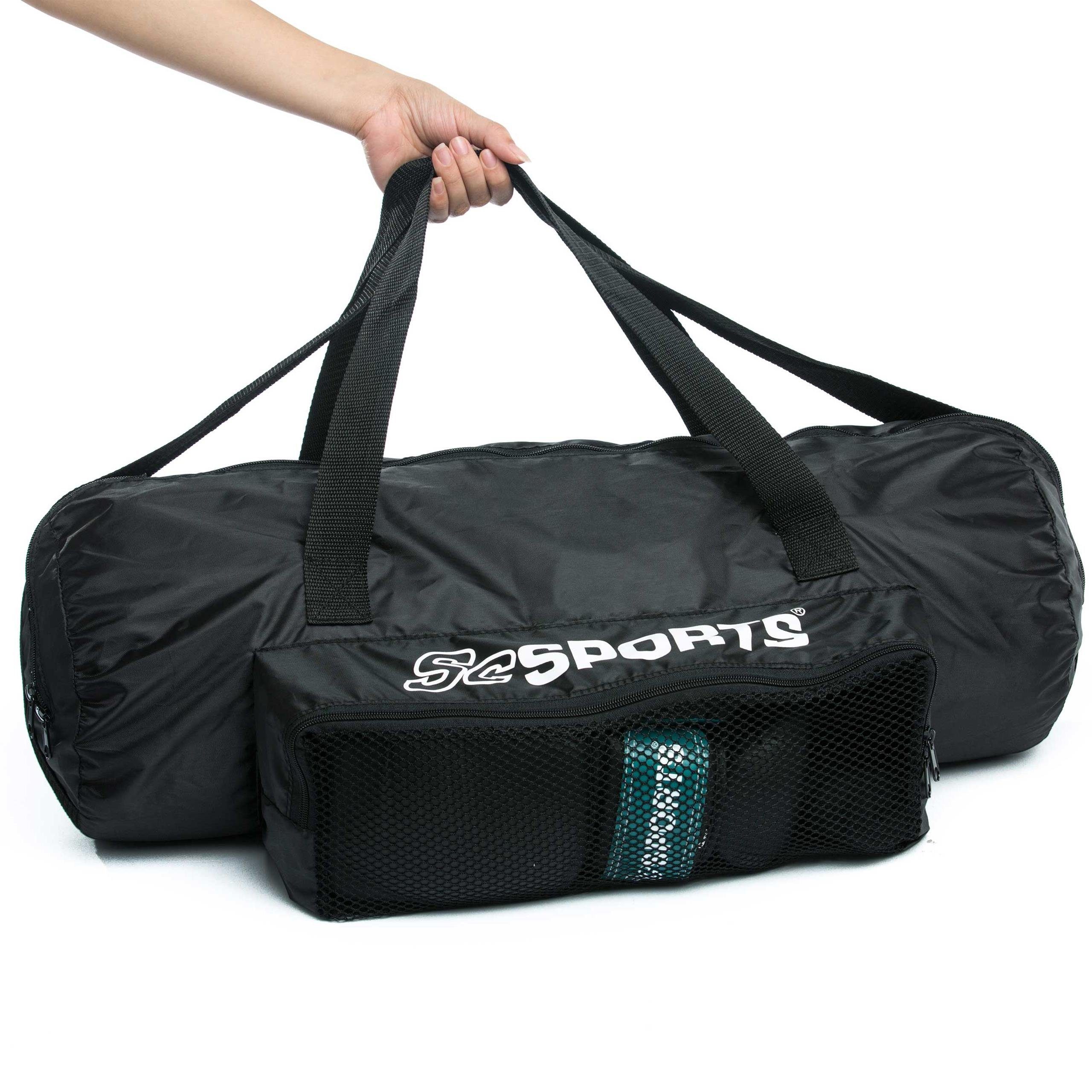 Nylongurt/Tasche Gefüllt, Boxhandschuhen/Bandagen, Boxsack ScSPORTS® Boxsack Set-5,5kg,