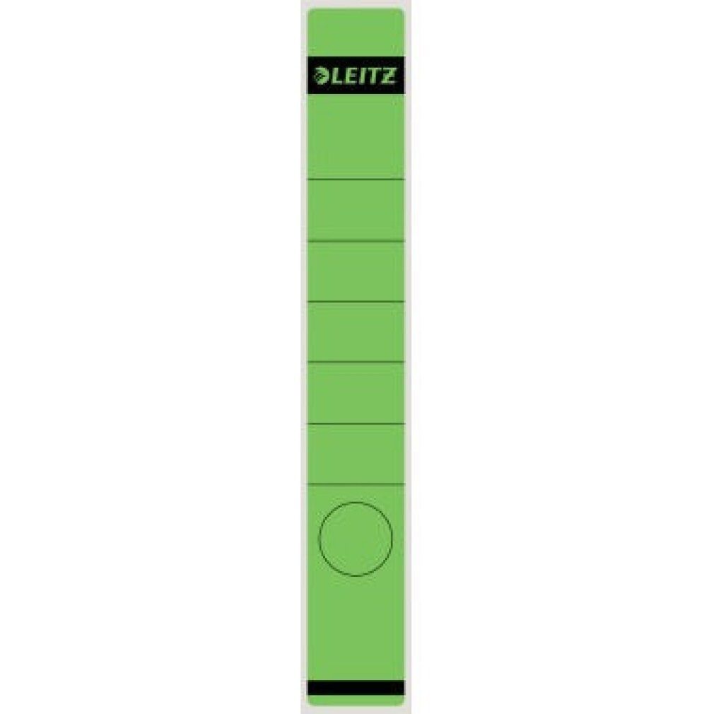 LEITZ Etiketten Rückenschilder 1648-00-55 39 x 285 mm grün zum aufkleben