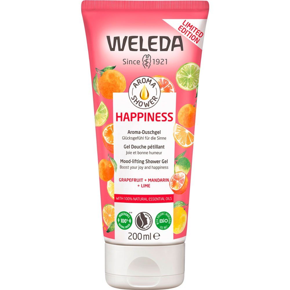 WELEDA Duschgel Aroma Happiness, 200 ml