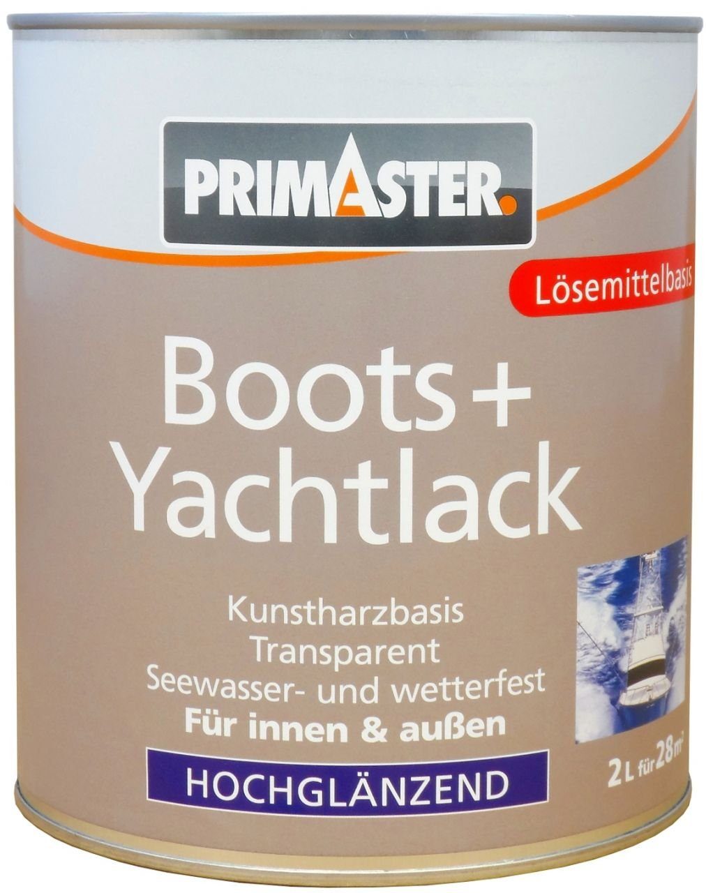 Primaster Holzschutzlasur Primaster Boots+Yachtlack 2 transparent L