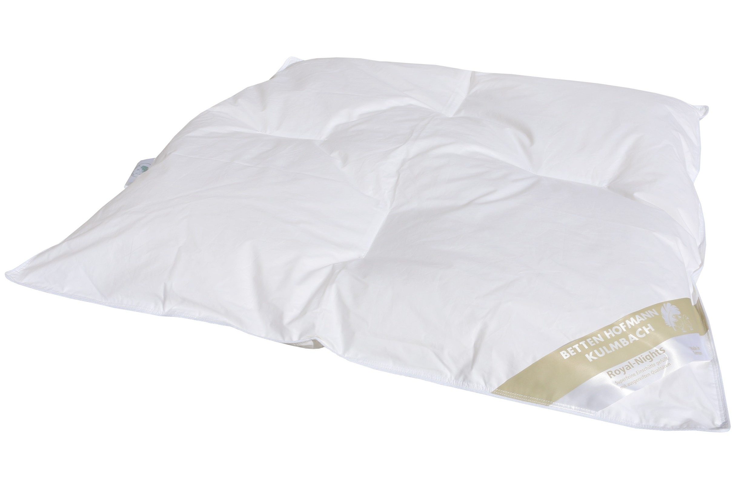 Betten Hofmann Babybettdecke Betten Hofmann Franken Baby Ganzjahres-Daunendecke 80x80 cm Steppbett, Füllung: 100% Daunen, Bezug: 100% Baumwolle, leicht und hautsympathisch, besonders regional