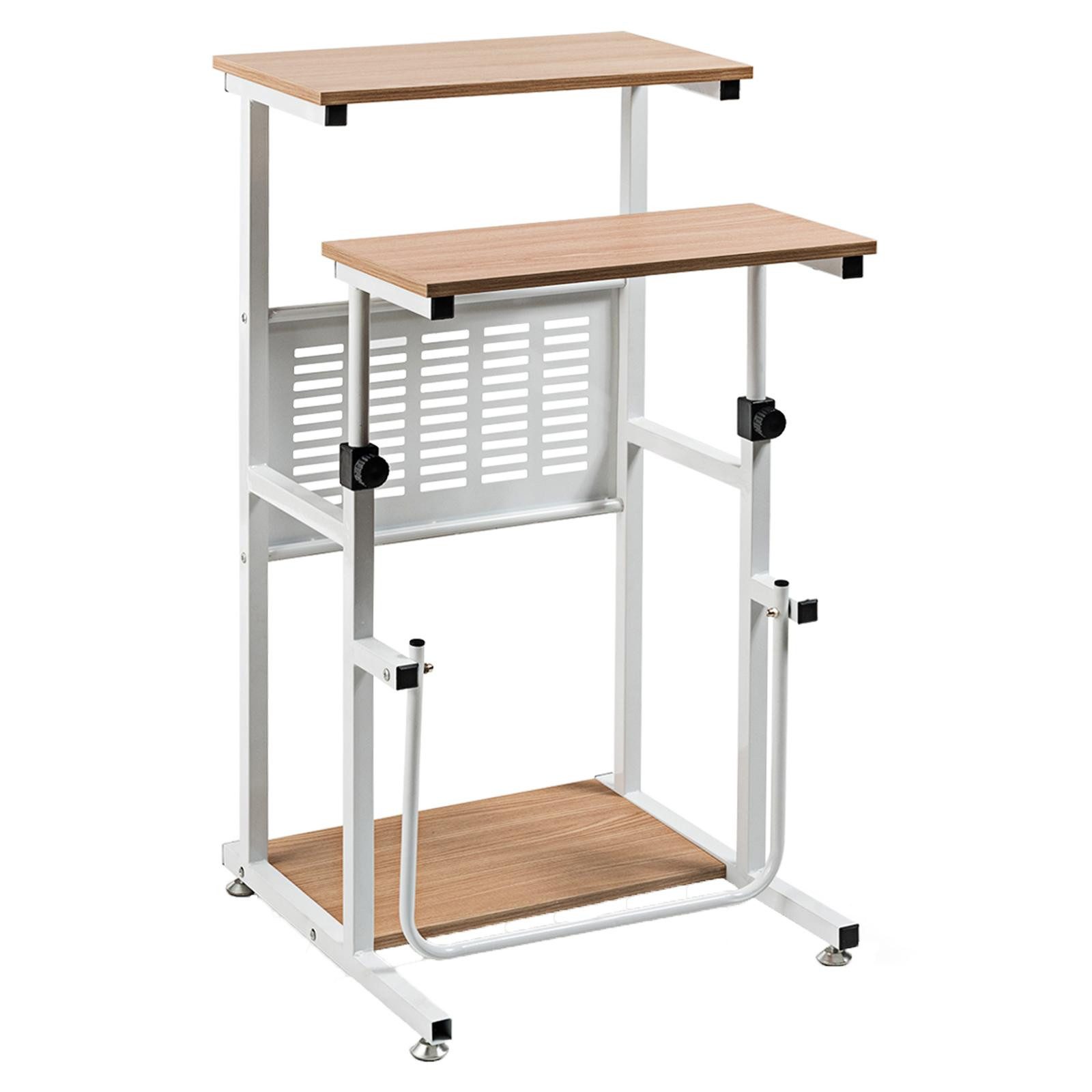 Computertisch mit Fußstütze