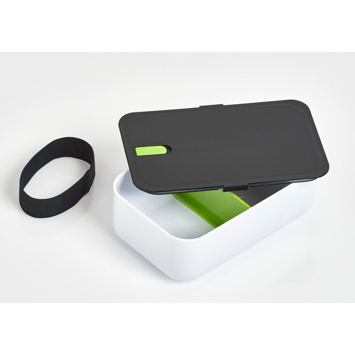 Kunststoff, Lunchbox, grün Zeller Present 0-tlg) (einzeln,