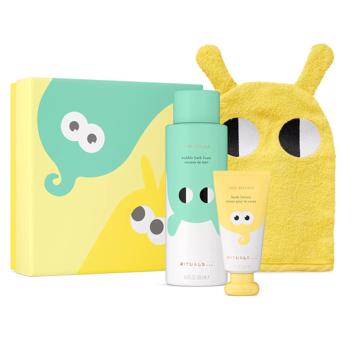 Rituals Pflege-Geschenkset Rituals Tiny Rituals Baby Bath Gift Set 2026 – 3-tlg. Geschenkset, 3-tlg., 3-tlg. Geschenkset Baby-Baderoutine