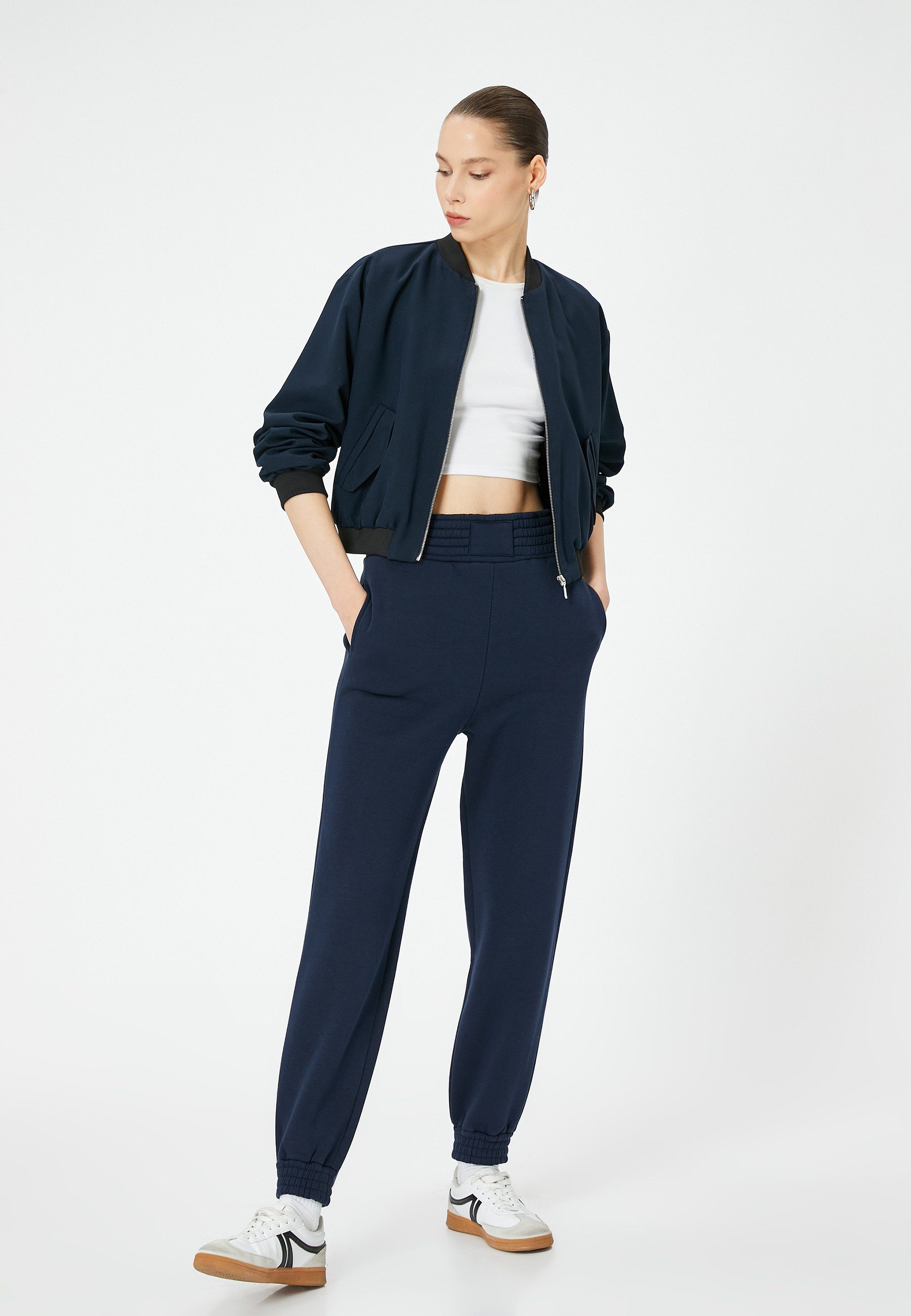 Koton Sweathose Jogger Mit Gummidetail günstig online kaufen