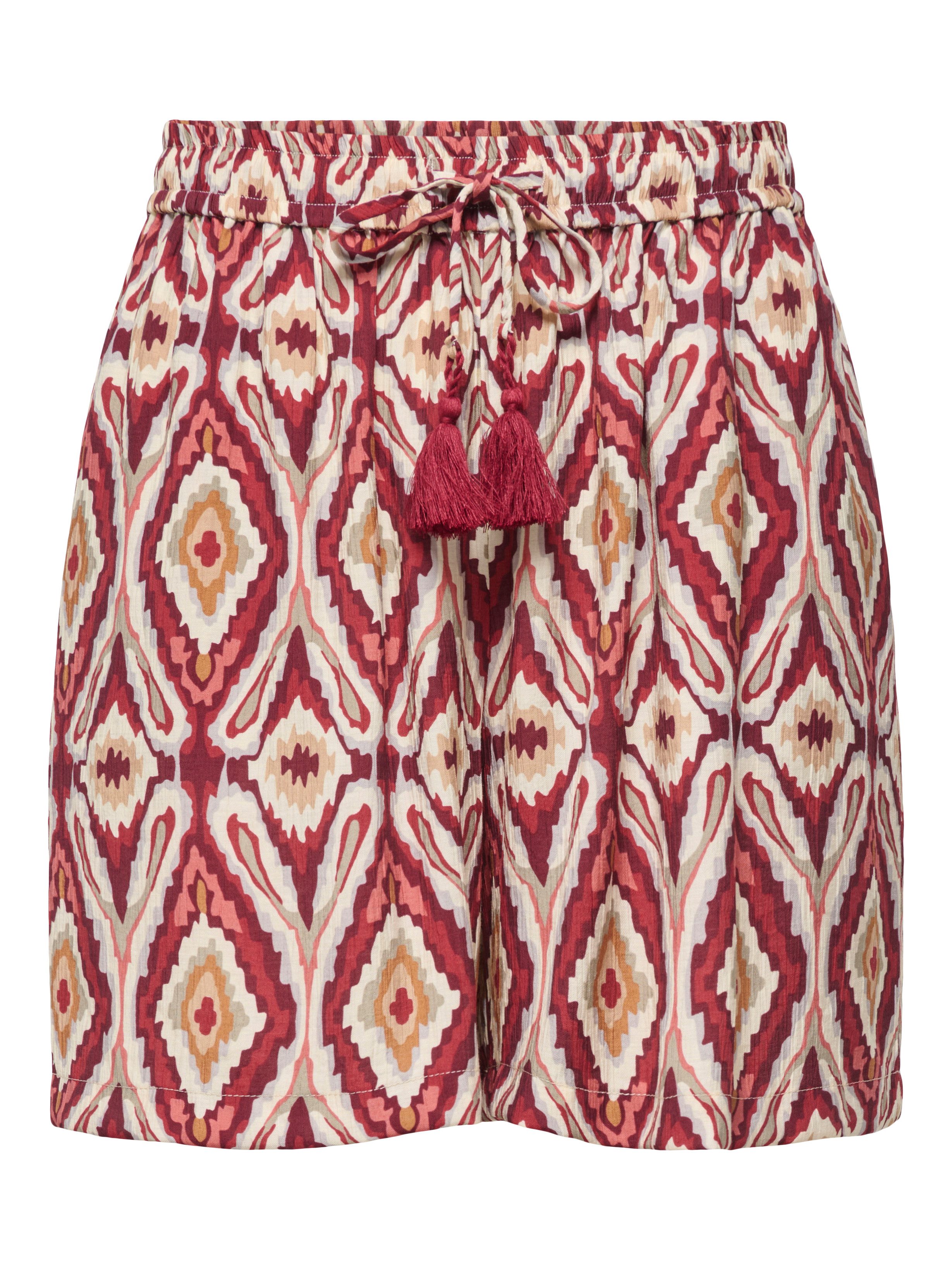 ONLY Shorts ONLMIKASI STRING DETAIL SHORTS WVN Viskosemischung, Bindeverschluss