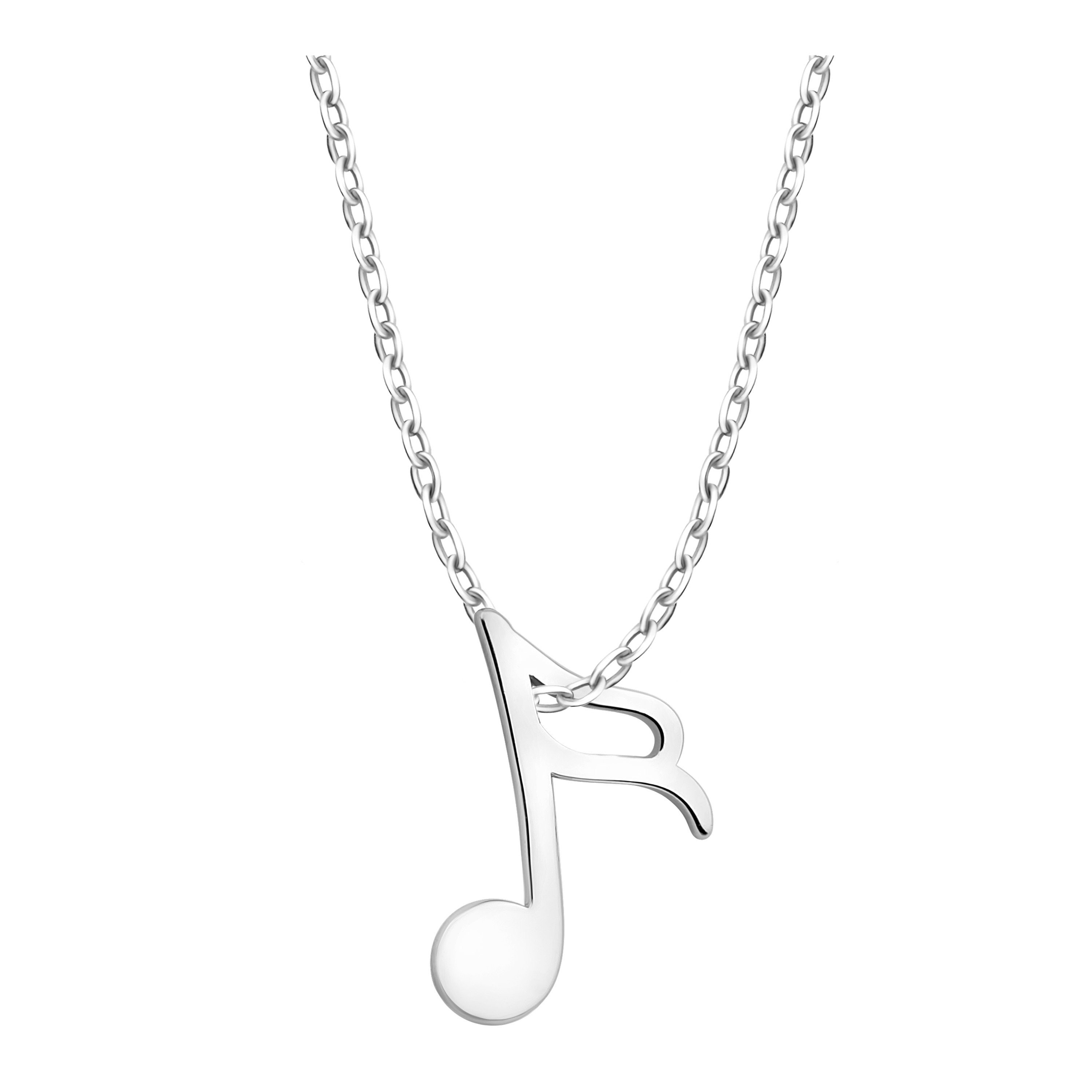 Sofia Milani Kette mit Anhänger Viertel Musiknote, 925 Silber Damen Schmuck günstig online kaufen