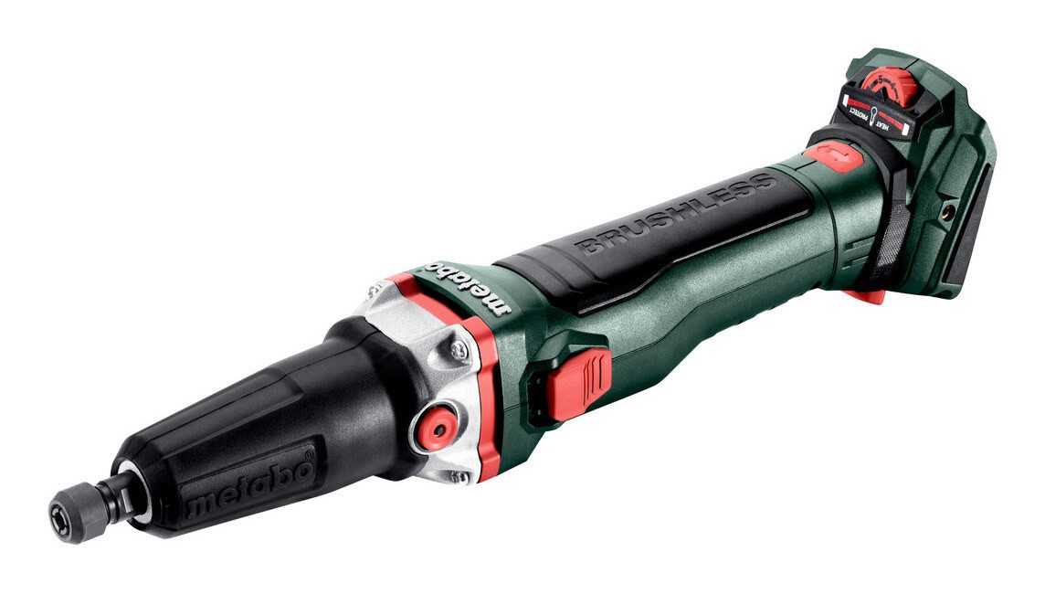 metabo Akku-Geradschleifer GVB 18 LTX BL 11-7 HT, max. 7000 U/min, Ohne Akku im Karton