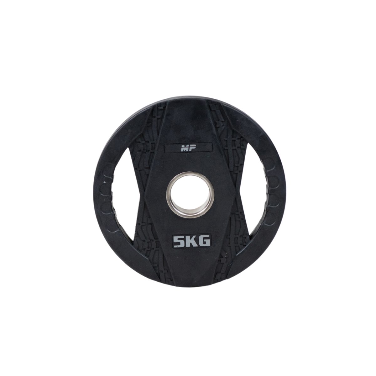 Muscle Power Hantelscheibe Muscle Power Olympische Hantelscheibe mit Griffen - 5 kg
