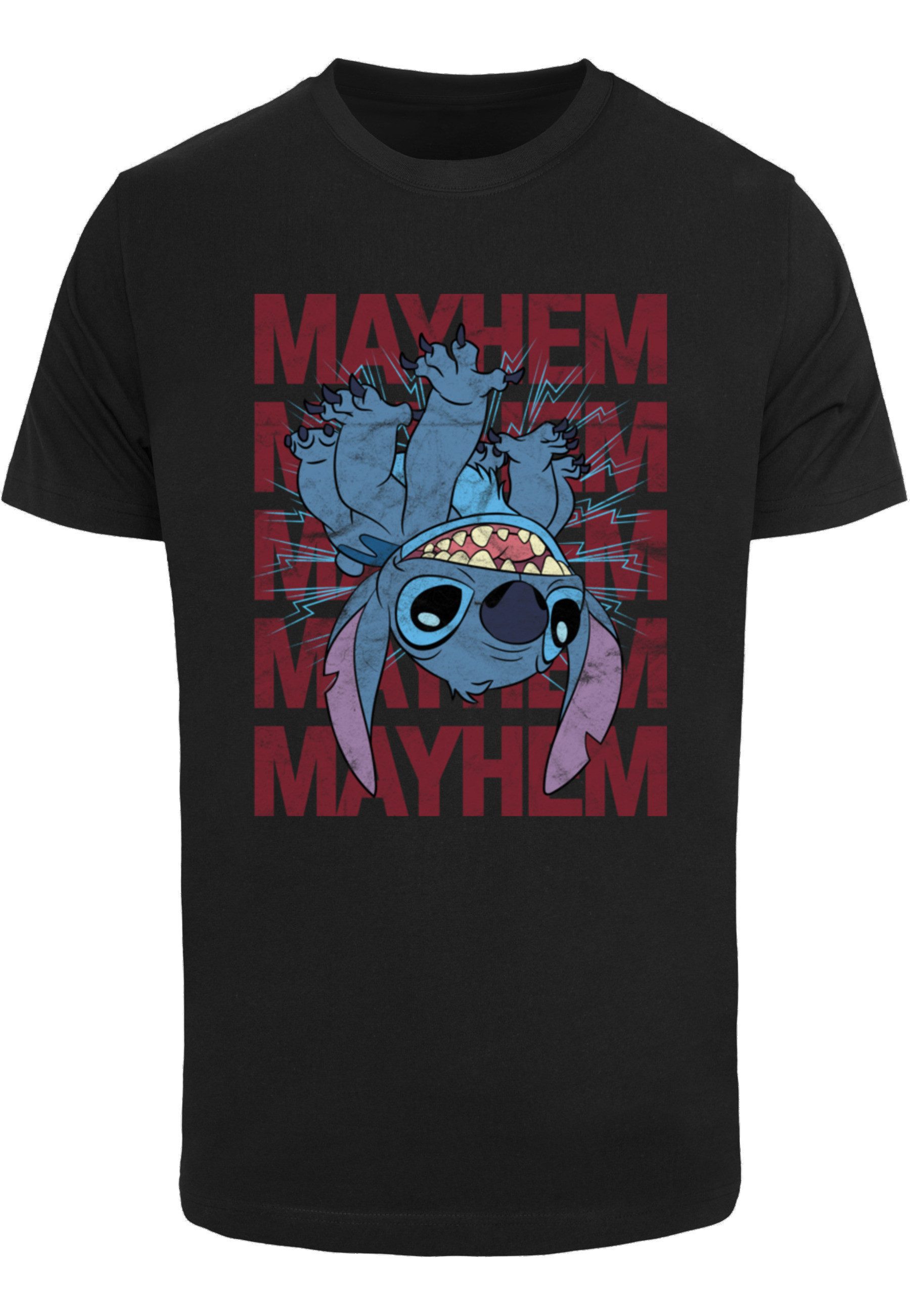 Merchcode T-Shirt Merchcode Lilo & Stitch Mayhem Tee (1-tlg)